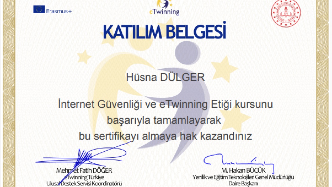 e Safety Label Sertifika